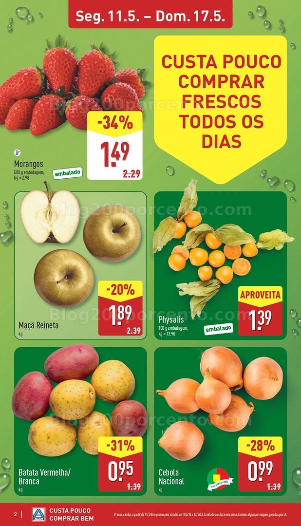 Antevisão Folheto ALDI Promoções de 11 a 17 maio